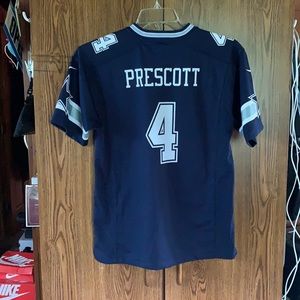 Dallas Cowboys Prescott Jersey Sz L 14/16